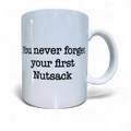 Default Title White NUTSACK Cup - Nutsack Nuts