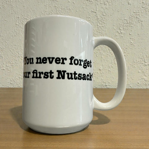 15oz White NUTSACK Cup