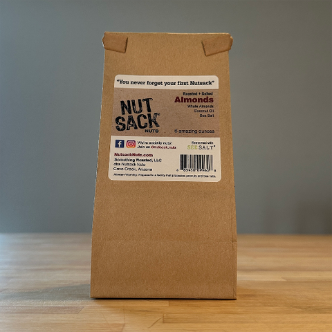Roasted Salted Almonds - Nutsack Nuts