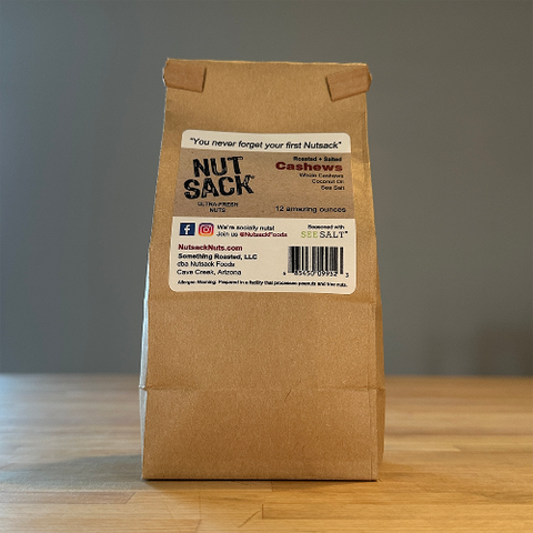 Roasted Salted Cashews - Nutsack Nuts