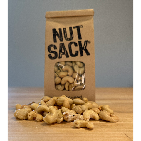 Roasted Salted Cashews - Nutsack Nuts