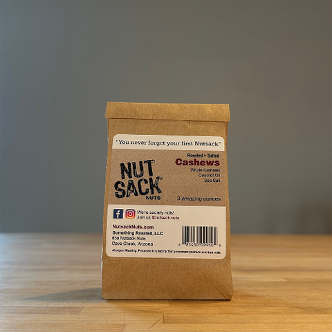 Roasted Salted Cashews - Nutsack Nuts