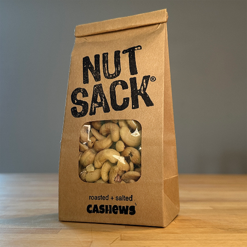 Roasted Salted Cashews - Nutsack Nuts