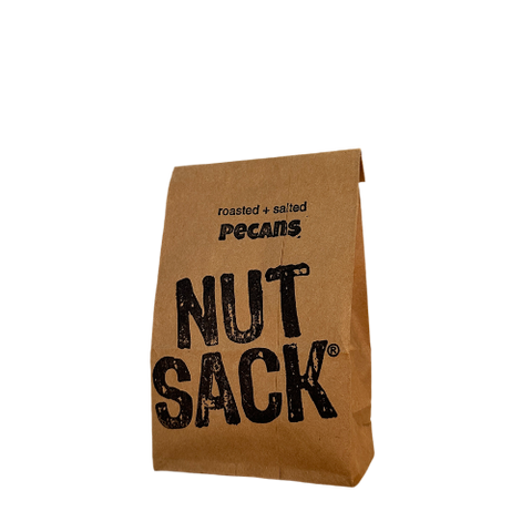 Small bag of roasted pecans