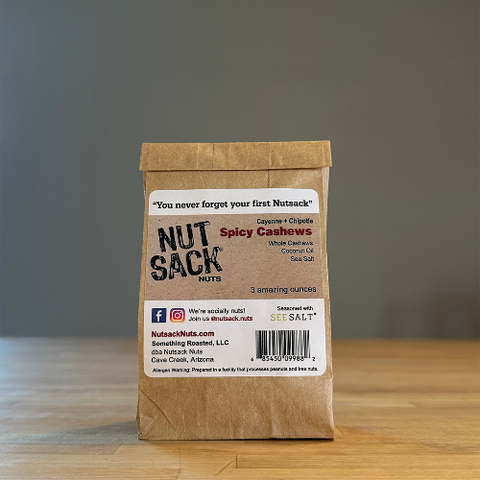 Spicy Cashews - Nutsack Nuts