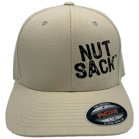 Tan NUTSACK Hat - Nutsack Nuts